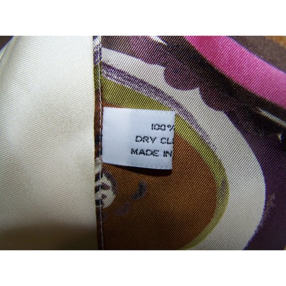 Dianaira Silk Scarf Wrap Cape 80" x22" Paisley Print - Picture 5 of 8